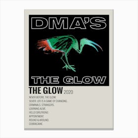 Dma S The Glow 2020 Poster 1 Canvas Print