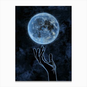 Full Moon Canvas Print