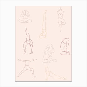 All Bodies Are Yoga Bodies Canvas Print