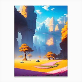 City sky Canvas Print