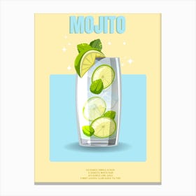 Mojito 4 Canvas Print