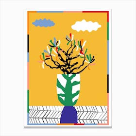 Succulent Plant Canvas Print