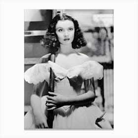 Vivien Leigh In Waterloo Bridge Canvas Print