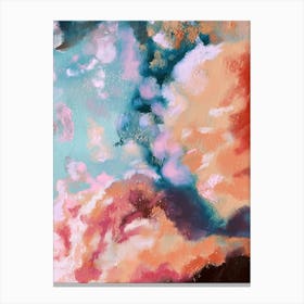 Magical Cloud Oil Painting Canvas Print