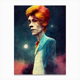 David Bowie Moonage Daydream Canvas Print