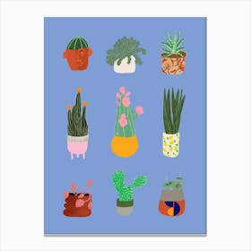 My Plant Collection Canvas Print