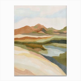 Southwestern landscape Canvas Print