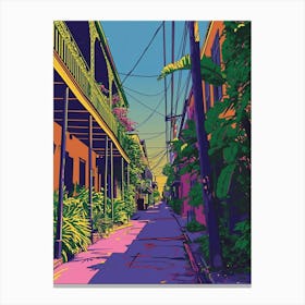 Garden District Pop Art 3 Canvas Print