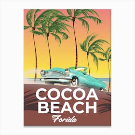 Cocoa Beach Florida Canvas Print