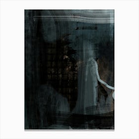 DANTE - Bold Dark Abstract Canvas Print