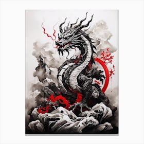 Dragon Painting Canvas Print