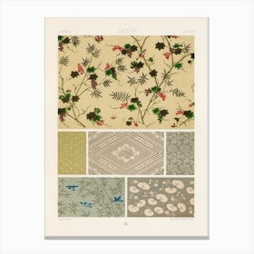 Japan Pattern, Albert Racine (2) 1 Canvas Print