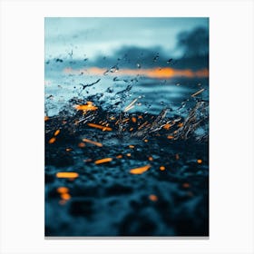 Water Splash Canvas Print