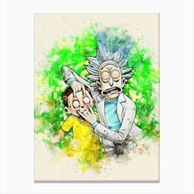 Rick And Morty 5 Canvas Print