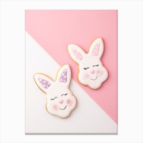 Easter Bunny Cookies 1 Canvas Print
