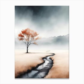 Lone Tree 2 Canvas Print