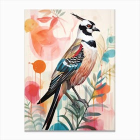 Bird Painting Collage Osprey 3 Canvas Print