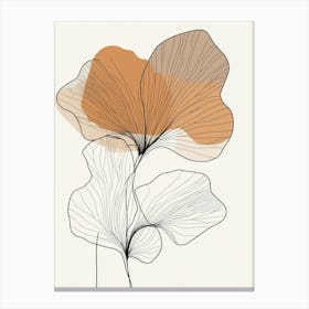 Ginkgo Leaf 1 Canvas Print