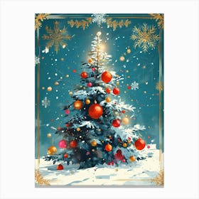 Christmas Tree 8 Canvas Print