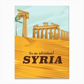 Syria Canvas Print