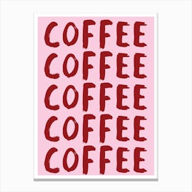 Coffee Lover 1 Canvas Print