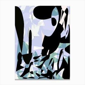 JASMINE ABSTRACT - Abstract Graphic Pastel Modern  Canvas Print