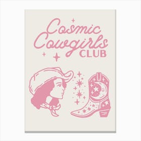 Cosmic Cowgirls Club Stampe su tela