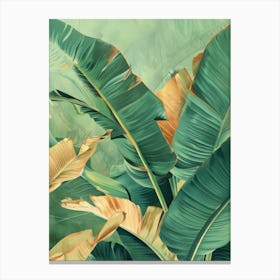 Banana Leaves 16 Canvas Print