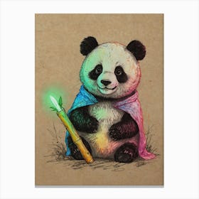 Panda Bear 27 Canvas Print