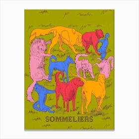 Sommeliers Canvas Print