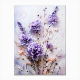 Watercolor Flowers 3 Canvas Print