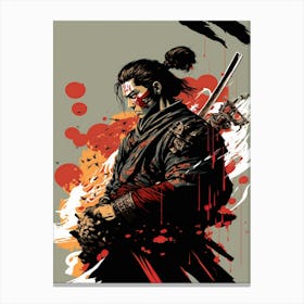 Samurai 15 Canvas Print