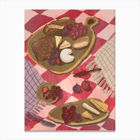 Cheese Picnic Canvas Print