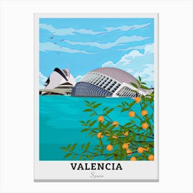 Valencia, Spain Travel Canvas Print