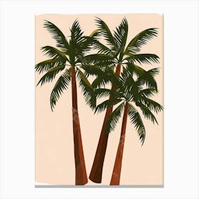 Palm Trees 54 Canvas Print