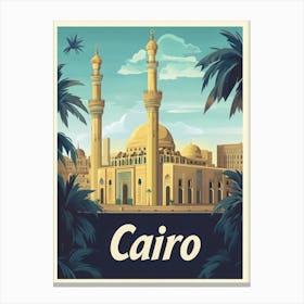 Aihrgdesign A Mid Century Modern Travel Poster For Cairo Show 911ac76e 8c32 4139 Ad1f 2be1c6ef094e 3 Canvas Print