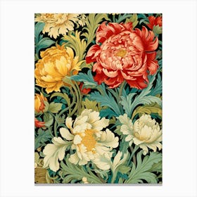 Floral Wallpaper 170 Canvas Print