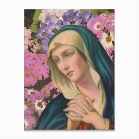 Virgin Mary Female Energy Canvas Print
