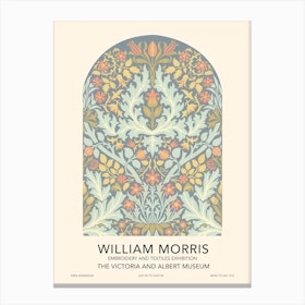 Autumn Exhibition Poster, William Morris Canvas Print