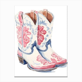 Cowboy Boots 1 Canvas Print