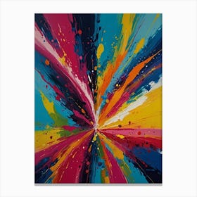 Abstract Abstract Painting 5 Canvas Print