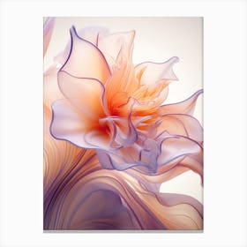 Abstract Flower 1 Canvas Print