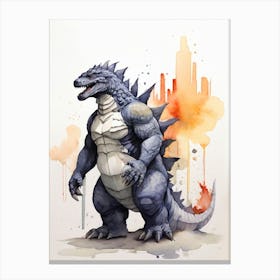 Godzilla 8 Canvas Print