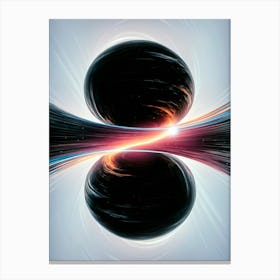 Black Hole Canvas Print