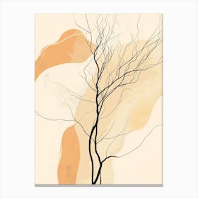 Abstract Tree 16 Canvas Print