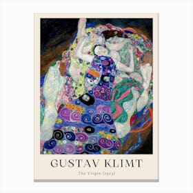 Gustav Klimt The Virgin Canvas Print