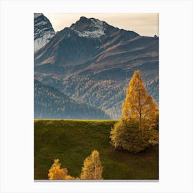 Autumn In The Alps 9 Canvas Print