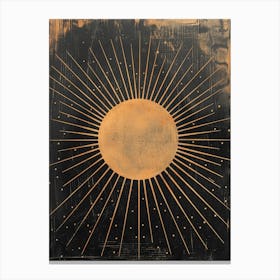 Sunburst 2 Canvas Print