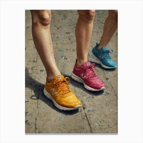 New Balance Shoes Canvas Print