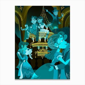 Ghost Party Canvas Print